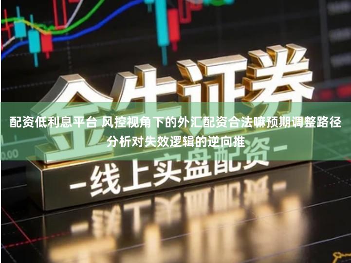 配资低利息平台 风控视角下的外汇配资合法嘛预期调整路径分析对失效逻辑的逆向推