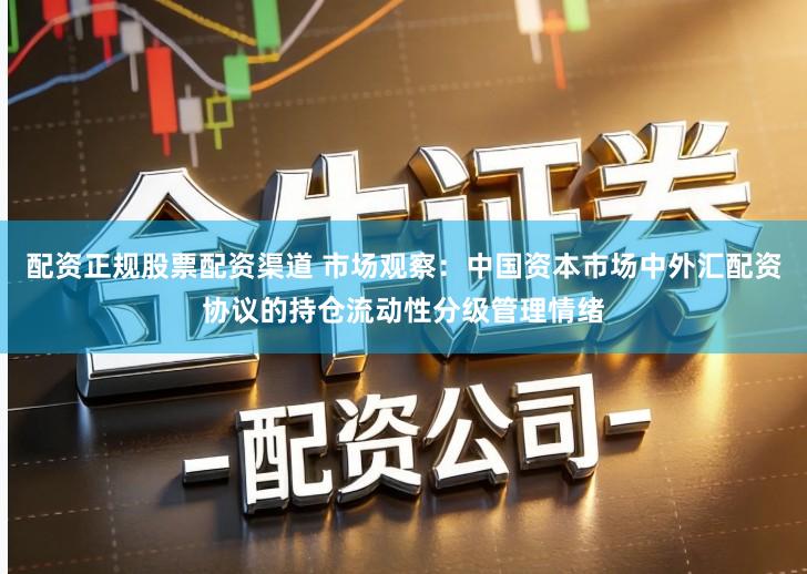 配资正规股票配资渠道 市场观察：中国资本市场中外汇配资协议的持仓流动性分级管理情绪