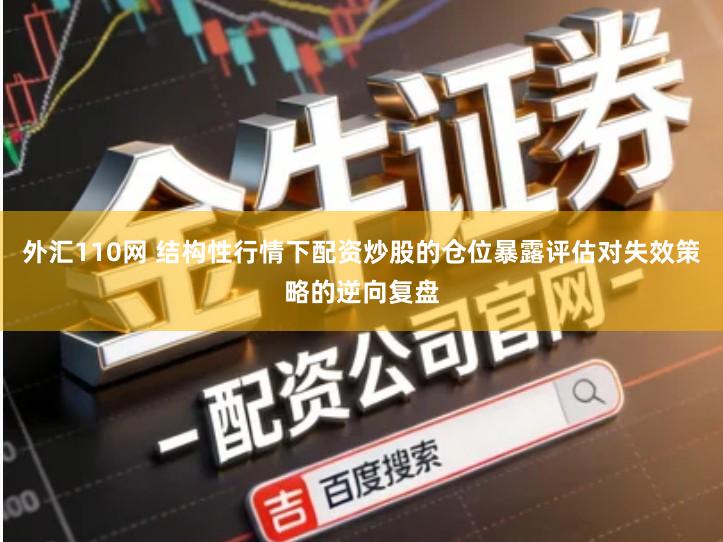外汇110网 结构性行情下配资炒股的仓位暴露评估对失效策略的逆向复盘